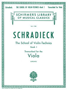 �y�� �A�� ���@�C�I�����Z�I���{��1�� �i�r�I���Łj School of Violin Technics Op. 1 Book 1 (Viola) /Henry Sc �^ (��)�e�[�k����