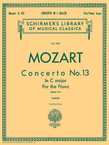 y A sAmtȑ13ԃnZi2P4Hj Concerto No. 13 in C K. 415 /Wolfgang Amadeus Mozart ^ ()e[k