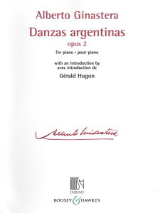 y A 3̃A[` OpD2 iŁj iPiano Soloj Danzas Argentinas Opus 2 /Alberto Ginaste ^ ()e[k