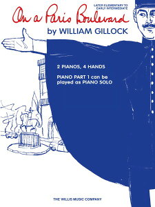y A p̑ʂ i2P4H^XRAj On a Paris Boulevard /William Gillock ^ ()e[k