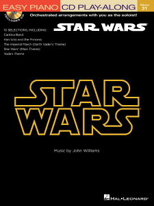 y A X^[EEH[Y isAm\j Star Wars (Easy Piano PlayAlong Volume 31) /Book/CD Pack ^ ()e[k