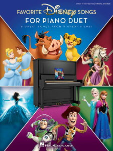 �y�� �A�� �s�A�m�A�e�̂��߂̃f�B�Y�j�[�f�於�ȏW �i�������j Favorite Disney Songs for Piano Duet /Early I �^ (��)�e�[�k����