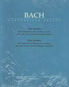 y A t[g\ 4̃\i^W iFlute  Pianoj Four Sonatas BWV 1030 1032 1034 1035 /Johann S ^ ()e[k