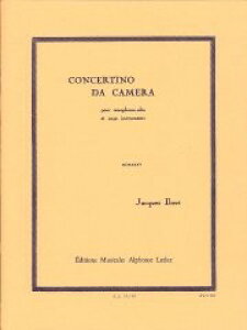 y A AgTbNX\ t iAD Sax  Pianoj Concertino da Camera /Jacques Ibert ^ ()e[k