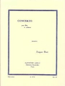 �y�� �A�� �t���[�g�\�� �t���[�g���t�� Concerto (Flute & Piano) /Jacques Ibert �^ (��)�e�[�k����
