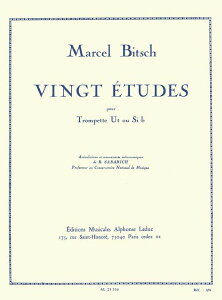 �y�� �A�� �g�����y�b�g�\�� 20�̗��K�� �iTrumpet in Bb�^C�j 20 Etudes (Trumpet) /Marcel Bitsch �^ (��)�e�[�k����