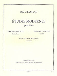 y A t[g ߑKȁiFlutej Etudes Modernes /Paul Jeanjean ^ ()e[k