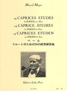 y A t[g x[24̊zK iFlutej 24 CapricesEtudes de Boehm /Marcel Moyse ^ ()e[k
