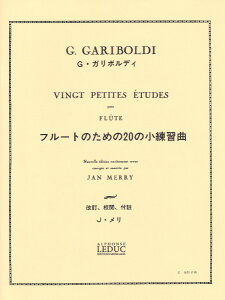y A t[g t[ĝ߂20̏K OpD 132 iFlutej 20 Petites Etudes (Alphonse Leduc) /Gi ^ ()e[k