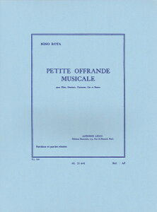 y A ؊ǃATu ȉy̑蕨i؊ǌ܏dtj Petite Offerta Musicae (Woodwind Quintet) /Ni ^ ()e[k