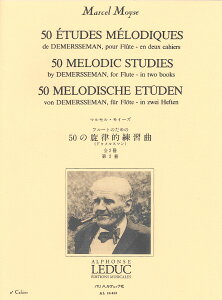 y A t[g t[ĝ߂50̐IK 2 50 Etudes Melodiques Volume 2 /Jules Auguste De ^ ()e[k