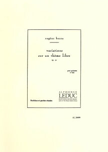 y A ؊ǃATu RȎɂϑt OpD 42 iWoodwind Quintetj Variations sur un Theme Li ^ ()e[k