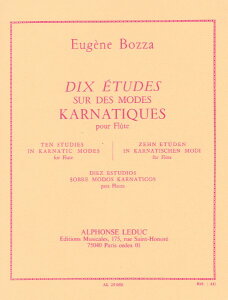 y A t[g JieBbN@ɂ10̗K 10 Etudes sur des Modes Karnatiques (Flute) /Eugene ^ ()e[k