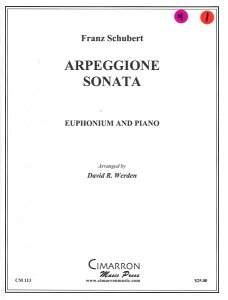 y A [tHjA\ AyW[lE\i^ Arpeggione Sonata (Euphonium & Piano) (Cimarron Mu /F ^ ()e[k