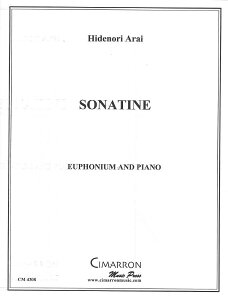 y A [tHjA\ \i`l iEuphonium  Pianoj Sonatine (Cimarron Music) /Hidenori Arai ^ ()e[k
