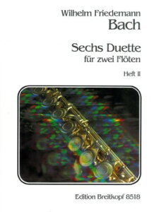 y A t[gATu 6̓dt 2 iXRAj 6 Duets Volume 2 (Flute Duet) /Wilhelm Frie ^ ()e[k