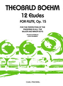 y A t[g 12̗K OpD 15 12 Studies Opus 15 (Flute) /Theobald Boehm ^ ()e[k