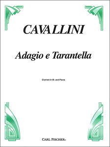 y A Nlbg\ A_[Wƃ^e iClarinet  Pianoj Adagio e Tarantella /Ernesto Cava ^ ()e[k