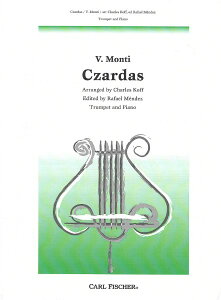 �y�� �A�� �g�����y�b�g�\�� �`�����_�b�V�� Czardas (Trumpet & Piano) /Vittorio Monti �^ (��)�e�[�k����