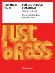 y A ǃATu 4̖Oy iBrass Quintetj Four Outings (Just Brass No. 2) /Andre Previn ^ ()e[k