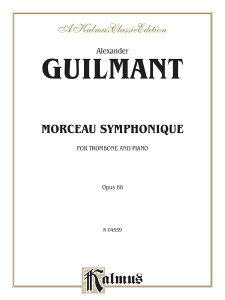 楽譜 輸入 トロンボーンソロ 交響的小品 作品88 Morceau Symphonique Op.88 (Trombone & Piano) /Alexander Gui / (株)テーヌ商会