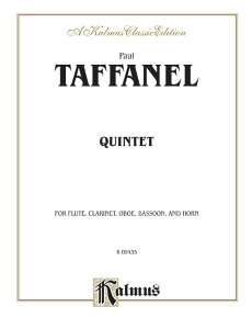 y A ؊ǃATu ؊ǌ܏dt iXRAj Woodwind Quintet /Paul Taffanel ^ ()e[k