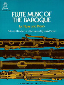 �y�� �A�� �t���[�g�\�� �o���b�N�̃t���[�g���y �iFlute �� Piano�j Flute Music of the Baroque /Various �^ (��)�e�[�k����