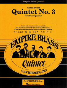 y A ǃATu ܏dt 3ԁi5dtj Brass Quintet No. 3 (Brass Quintet) /Victor Ewald ^ ()e[k