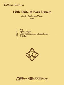 �y�� �A�� �N�����l�b�g�\�� 4�̃_���X�ɂ�鏬�g�� �iEb Clarinet �� Piano�j Little Suite of Four Dances / �^ (��)�e�[�k����