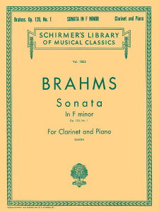 �y�� �A�� �N�����l�b�g�\�� �N�����l�b�g�E�\�i�^ ��i120 ��1�� �iClarinet �� Piano�j Clarinet Sonata in F �^ (��)�e�[�k����