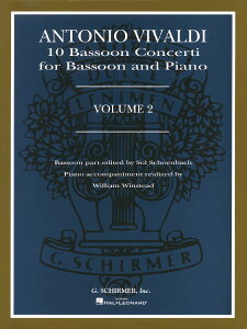 �y�� �A�� �o�X�[���\�� 10�̃o�X�[�����t�ȏW ��2�� �iBassoon �� Piano�j 10 Bassoon Concerti Volume 2 /Anto �^ (��)�e�[�k����