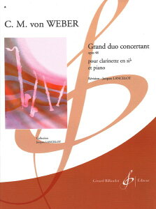 y A Nlbg\ 勦tIdt OpD 48 iClarinet  Pianoj Grand Duo Concertant Opus 48 /C ^ ()e[k