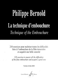 y A t[g AuVA̋Zp it[g{j La Technique Dfembouchure /Philippe Bernold ^ ()e[k