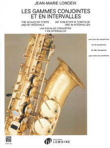 楽譜 輸入 サックスソロ 接続音階とインターヴァルの練習 (Saxophone) Gammes Conjointes et En Intervalles / / (株)テーヌ商会