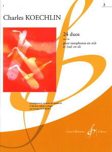 �y�� �A�� �T�b�N�X�A���T���u�� 24�̓�d�t�� Op�D186 ��2�� �i�X�R�A in Eb�^Bb�j 24 Lecons de Solfege Op. 1 �^ (��)�e�[�k����