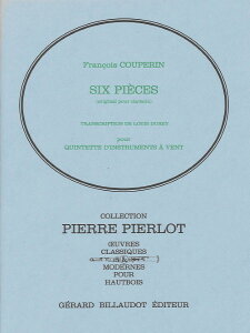 y A ؊ǃATu 6̏i iuNTȏWvj Six Pieces (Woodwind Quintet) /Francois C ^ ()e[k