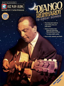 �y�� �A�� �W�����S�E���C���n���g �iJazz Play Along�j Django Reinhardt (Jazz PlayAlong Volume 121) �^ (��)�e�[�k����