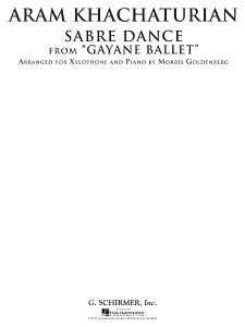 y A VtH\ ̕ Sabre Dance from Gayane Ballet (Xylophone & Piano) /Aram Khachaturian ^ ()e[k