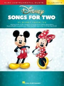 �y�� �A�� �N�����l�b�g�A���T���u�� �f�B�Y�j�[�ȏW �iEasy Clarinet Duet�j �i�X�R�A�j Disney Songs for Two �^ (��)�e�[�k����