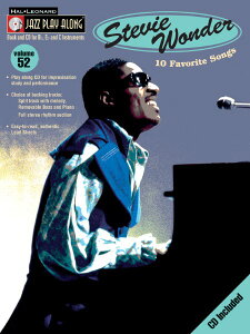 �y�� �A�� �X�e�B�[���B�[�E�����_�[ Stevie Wonder (Jazz Play Along Volume 52) /Stevie Wonder �^ (��)�e�[�k����