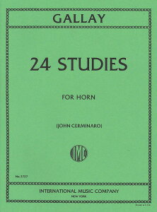 �y�� �A�� �z���� 24�̗��K�� �iHorn�j 24 Studies /Jacques-Francois Gallay �^ (��)�e�[�k����