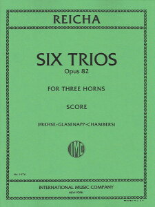 y A zATu 6̃gI OpD82 iHorn Trioj Six Trios Opus 82 /Antoine Reicha ^ ()e[k