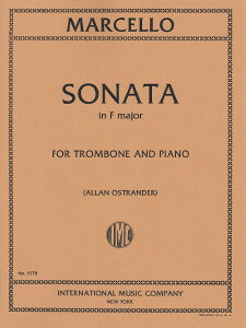 y A g{[\ \i^ w Sonata in F Major (Trombone & Piano) /Benedetto Marcello ^ ()e[k