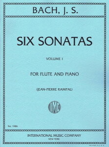 y A t[g\ 6̃t[gE\i^W 1 iFlute  Pianoj 6 Sonatas Volume I /Johann Sebast ^ ()e[k