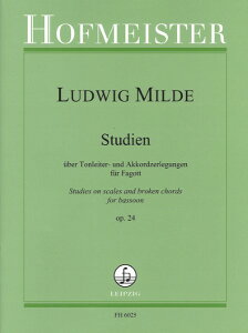 y A oX[ 25̉KƕUa̗K i24 iBassoonj Studies on Scales and Broken Chords Op. ^ ()e[k