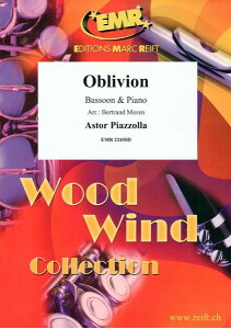 �y�� �A�� �o�X�[���\�� �I�u�����B�I���i�Y�p�j Oblivion (Bassoon & Piano) /Astor Piazzolla �^ (��)�e�[�k����