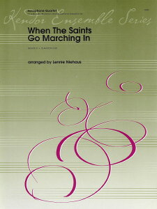 y A TbNXATu ҂̍siiSax Quartet AATBj When the Saints Go Marching In ^ ()e[k