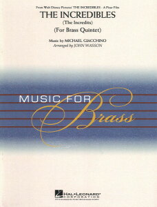 y A ǃATu MrD CNfBu Music from The Incredibles (Brass Quintet) /Michael Giac ^ ()e[k