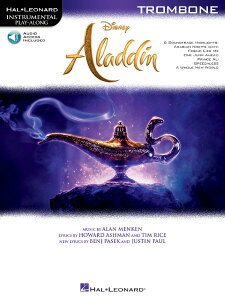 �y�� �A�� �g�����{�[���\�� ���ʔŃf�B�Y�j�[�f��u�A���W���v�iAAC�t�j Aladdin (Trombone) /Book/Online Audi �^ (��)�e�[�k����