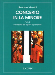 y A oX[\ t@Sbgt CZ RVD498 iBassoon  Pianoj Concerto in A minor RV498 F. ^ ()e[k